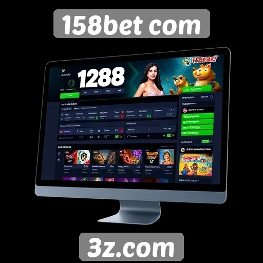 Interface e usabilidade da plataforma 158bet